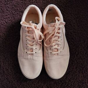 Van's Pink Peach Canvas Sneakers